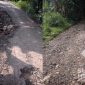 Jalan rusak di Cirenghas, Sukabumi. l Istimewa 