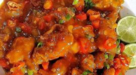 Ayam Saus Padang. l Istimewa 