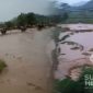 Luapan Sungai Cimandiri mengakibatkan banjir di Cireunghas. l Istimewa 