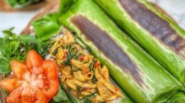 Nasi Bakar Suwir Ayam. l Istimewa 
