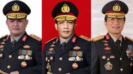 Kapolda Metro Jaya Irjen Fadhil Imran, Kapolda Sumatra Utara Irjen RZ Panca Putra, dan Kapolda Jawa Timur Irjen Nico Afinta. l Istimewa 