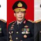 Kapolda Metro Jaya Irjen Fadhil Imran, Kapolda Sumatra Utara Irjen RZ Panca Putra, dan Kapolda Jawa Timur Irjen Nico Afinta. l Istimewa 