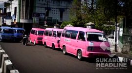 Angkot di Kota Sukabumi. l Istimewa 
