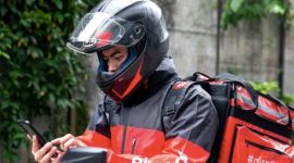 Ojek online AirAsia. l Istimewa 