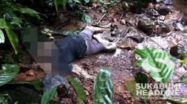 Penemuan mayat di Gegerbitung. l Istimewa 