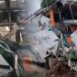 Kecelakaan bus Berisi Pelajar Sukabumi. l Istimewa 