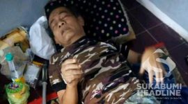 Hendi warga Sukaraja sakit keras di Bekasi. l Irwan Taufiq 