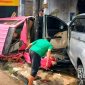 Tabrakan di Puri Cibeureum Sukaraja. l Agus Sopian 