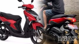 Sepeda motor hilang milik Ujang Solihin. l Alfiqri