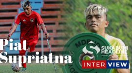Pemain Timnas Indonesia Amputasi asal Lengkong, Piat Supriatna. l Piat Supriatna 