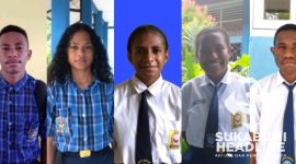 Pelajar SMP Negeri 2 Sentani, Papua. l Istimewa