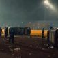 Rusuh suporter Aremania di Stadion Kanjuruhan, Malang - Istimewa