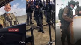 Pejuang Palestina berjuang melalui TikTok. l Istimewa