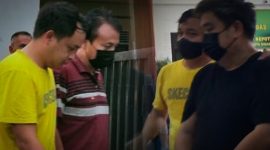 As dan IN saat digiring ke Kejaksaan Negeri Kota Sukabumi. l Istimewa