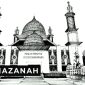 Arsir Masjid Agung Kota Sukabumi karya Ana Mulyana. l Dok. Pribadi
