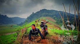 Pemandangan alam di Pasirdatar Indah Sukabumi. l Edhy T. Putro