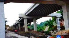 Interchange Jalan Tol Bocimi Seksi 2, Cigombong-Cibadak di Parungkuda. l Istimewa