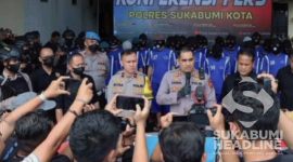 Terduga pelaku penyalahgunaan narkoba di Kota Sukabumi. l Istimewa