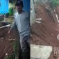 Tanah longsor di Sundawenang, Parungkuda. l Agus Salim