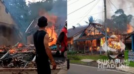 Rumah terbakar di Nyalindung. l Deni Rusmayadi