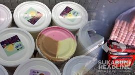 Usaha es krim milik Hendrayana. l Istimewa