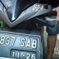 Sepeda motor milik warga Cibadak hilang dicuri. l Indra Muhamad 