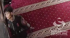 Maling kotak amal mushalla di Warudoyong. l Istimewa