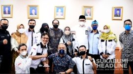 Perwakilan guru PAI tergabung dalam GTKHNK35+ Kabupaten Sukabumi di Kemendikbudristek. l Iwa Kartiwa