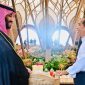 Pangeran Mohammed bin Salman bin Abdulaziz dan Presiden Joko Widodo. l Istimewa