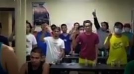 Puluhan warga negara Philipina menyatakan mualaf dalam momen Piala Dunia 2022 di Qatar. l Istimewa