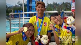 Chelsea Salsabila Purnomo, Callysta Octiviani dan Varrel Bahtiar Anggara. l Istimewa