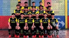 Tim Futsal Kabupaten Sukabumi. l Istimewa