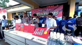 Barang bukti kasus narkoba di Polres Sukabumi. l Istimewa