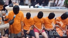 Pelaku tindak pidana pencabulan anak di Surade, Sukabumi. l Istimewa