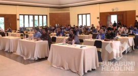 Rakor) dan Sosialisasi Pembentukan Badan Adhoc yang digelar KPU Kabupaten Sukabumi. l Istimewa