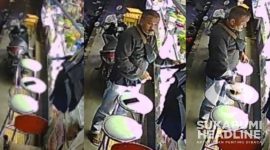 Pria tua mencuri handphone di Cibadak, Kabupaten Sukabumi. l Istimewa