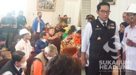 Tim PII Kabupaten Sukabumi meninjau bencana gempa bumi Cianjur. l PII Kabupaten Sukabumi