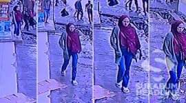 Wanita diduga pelaku pencurian uang di kedai Mie Bakso Parungkuda. l Istimewa