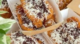 Pisang Goreng Kriuk Cokelat Keju. l Istimewa