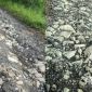 Jalan rusak di Bantargebang, Bantargadung, Kabupaten Sukabumi. l Danil Ali Imron