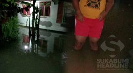 Bencana banjir di Simpenan. l Istimewa
