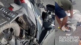 Korban lakalantas maut di Cibadak, Sukabumi. l Istimewa