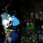 Pohon tumbang di tebing kawasan Palagan Bojongkokosan Parungkuda. l Istimewa
