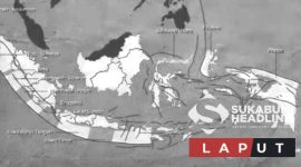 Peta jalur api gempa bumi 400 tahunan melintasi delapan kabupaten di Pulau Jawa. l Istimewa