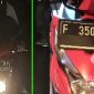 Sepeda motor milik pelaku pelanggaran (kiri) dan milik Toni Bage Hariman (kanan). l Toni Bage Hariman