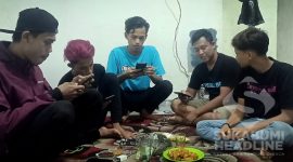 Jimi Lesmana (kedua dari kanan). l Feryawi Heryadi