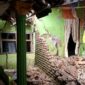 Rumah korban pergerakan tanah di Palabuhanratu. l Istimewa
