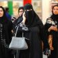 Siswi di Arab Saudi mengenakan abaya. l Istimewa