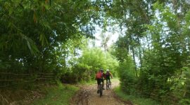Suasana Wisata Hutan Bambu Bojongmangu, Kabupaten Bekasi. l Istimewa