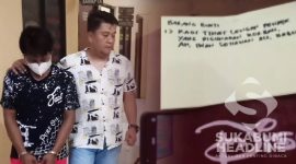Pelaku pemukulan di tempat karaoke di Palabuhanratu. l sukabumiheadline.com